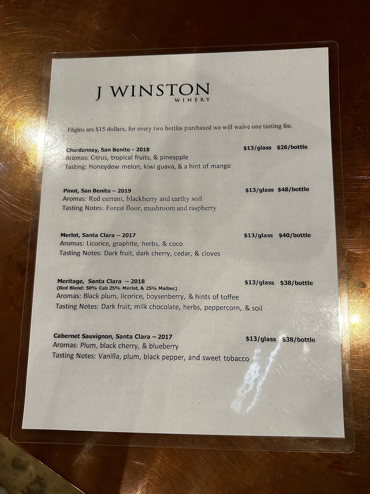 J Winston Winery LLC
