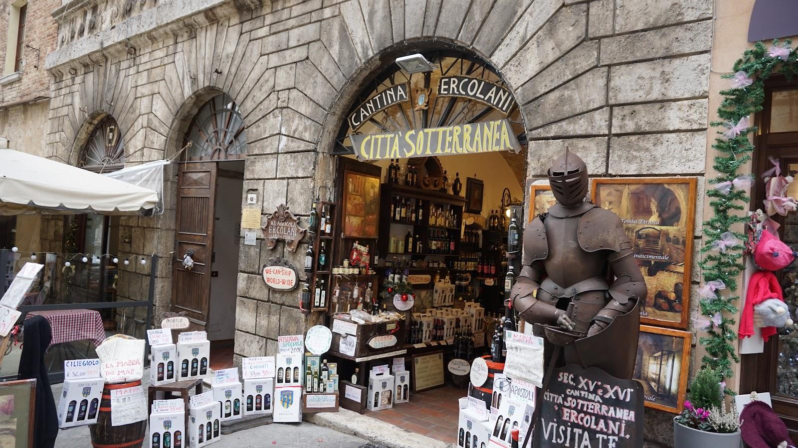 Ercolani Cellars - "Underground City" and Museum